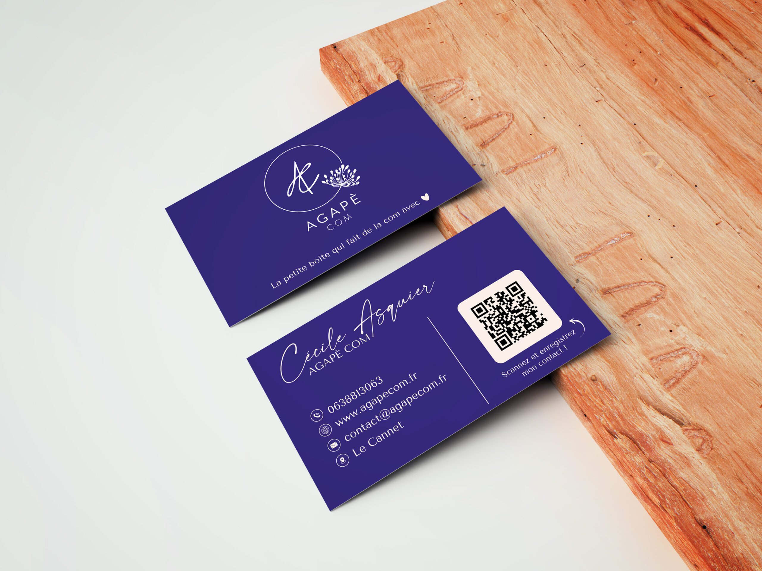 Carte de visite Agapè Com