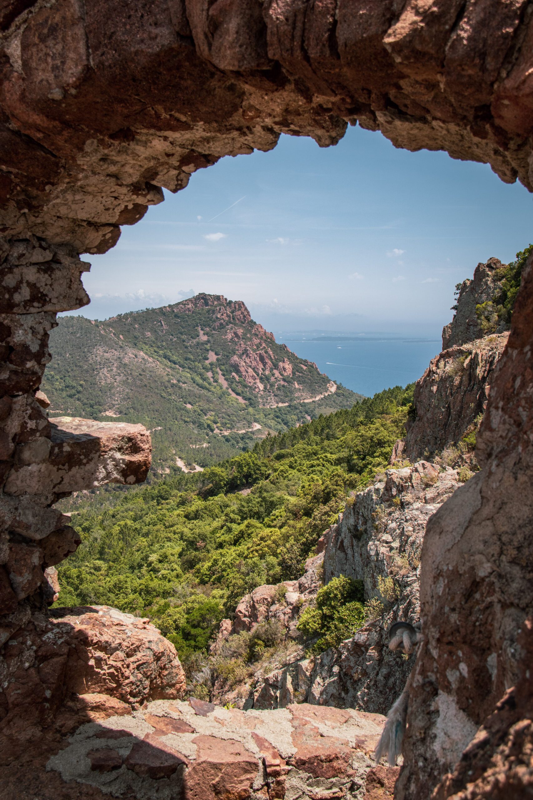 Vue sur l'Estérel ©Cécile Asquier