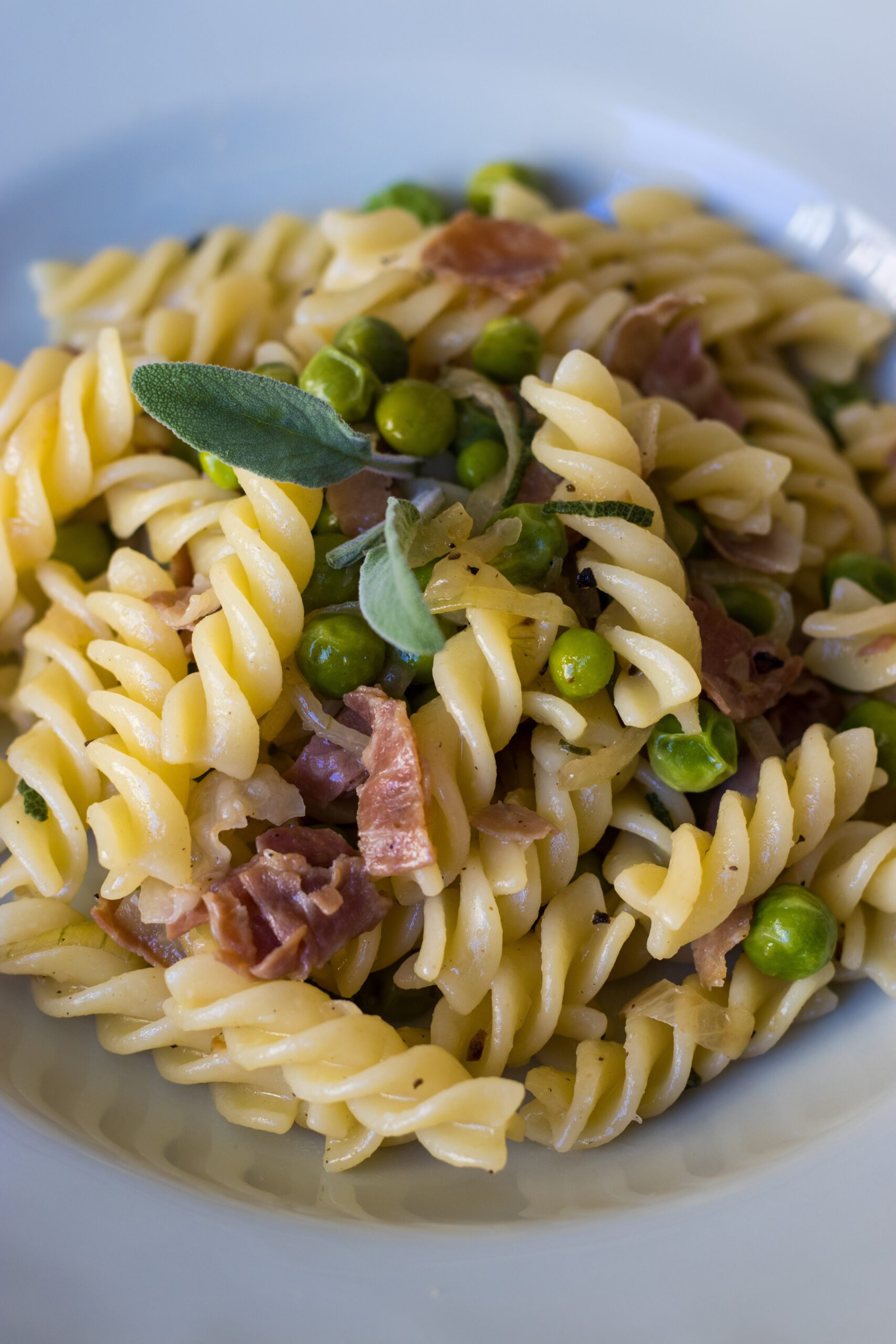 Pâtes aux petits pois ©Cécile Asquier