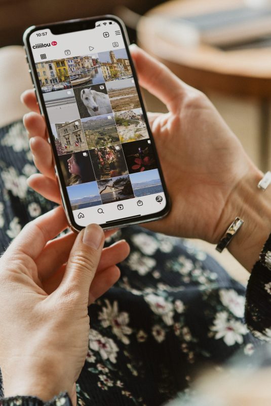 Mockup social média